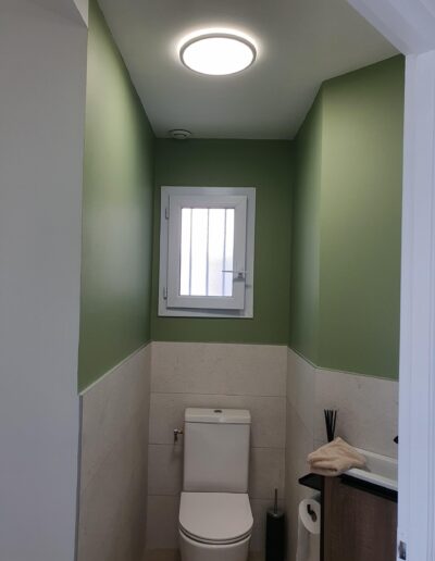 Lm peinture centre - photo chantier toilette