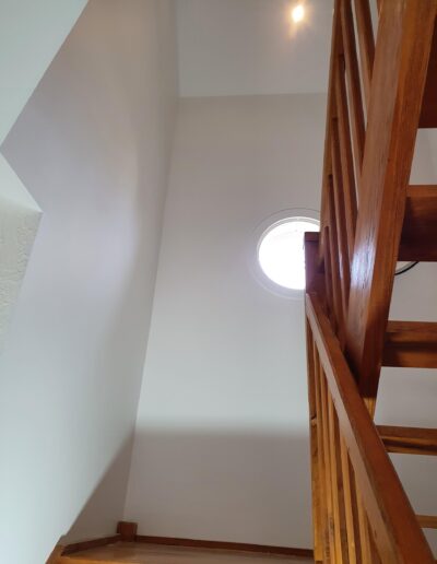 Lm peinture centre - photo chantier escalier